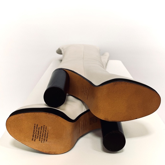 Isabel Marant Laelle Over-The-Knee White Boots Sz 40 ( IT39 / US9  ) New - Picture 16 of 16